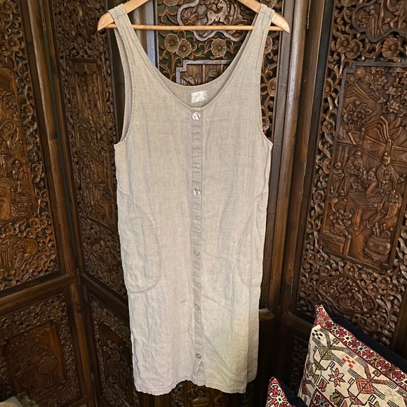 Flax Dresses & Skirts - Vintage FLAX by ANGELHEART Linen Dress